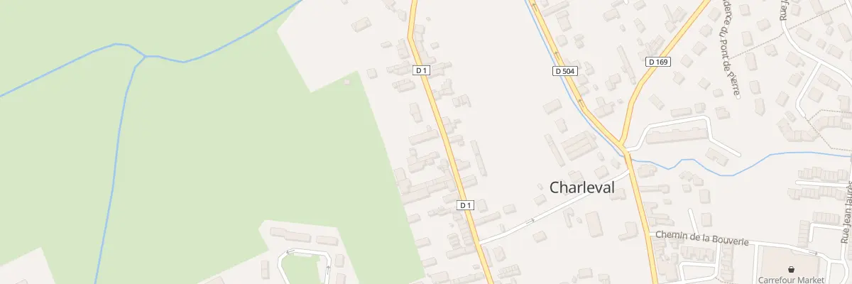 Plan du 55 Rue du Docteur Conseil à Charleval