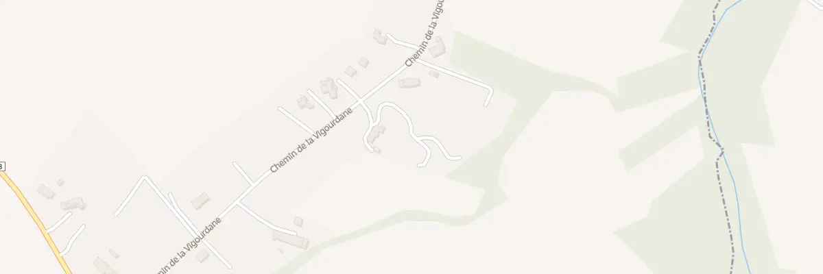 Plan du 71B La Vigourdane à Beaumont-sur-Lèze