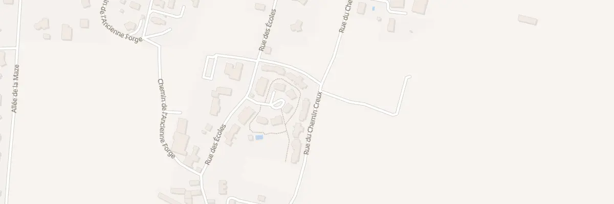 Plan du 321 Rue du Chemin Creux à Pazayac
