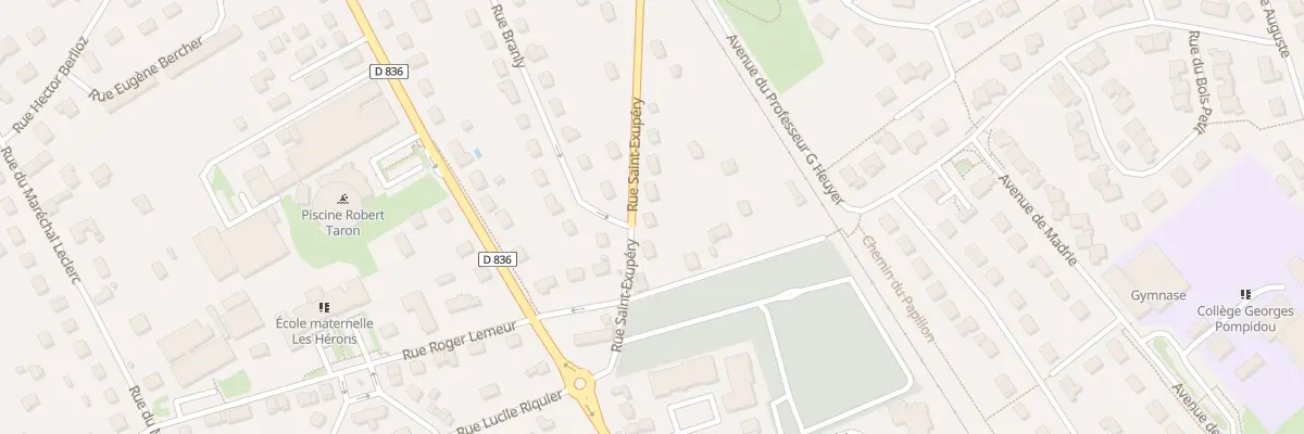 Plan du 8 Rue Saint Exupéry à Pacy-sur-Eure