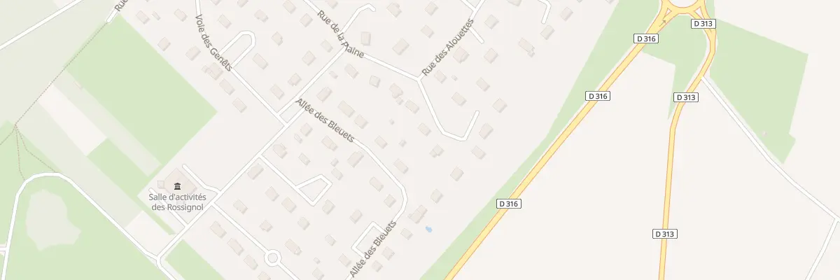 Plan du 24 Rue de la Plaine à Bouafles