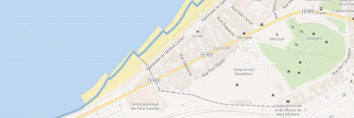 Plan du 8 Rue Faidherbe à Mers-les-Bains