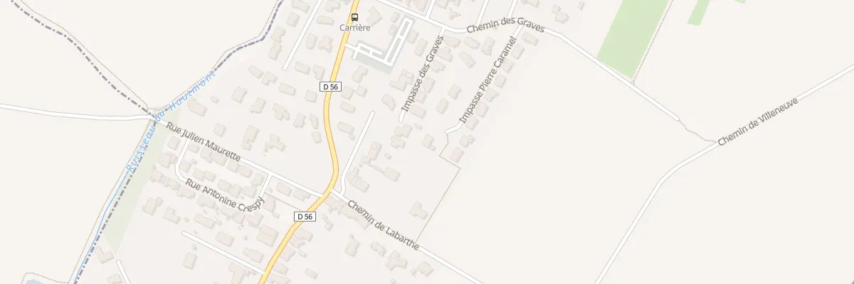Plan du 12 Imp Pierre Caramel à Villate