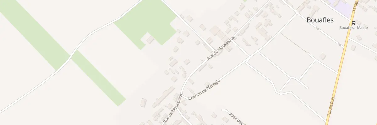 Plan du 24 Rue de Mousseaux à Bouafles