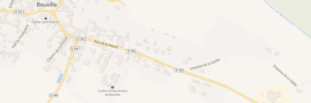 Plan du 29 Rue de la Mairie à Bouville