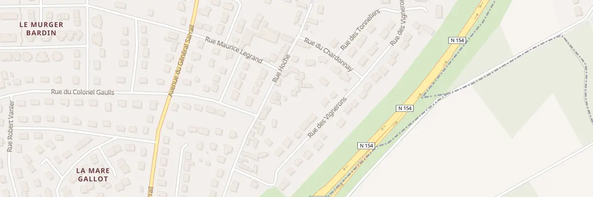 Plan du 57 Rue Hoche à Dreux