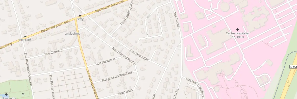Plan du 3 Imp de la Vaumonnaie à Dreux
