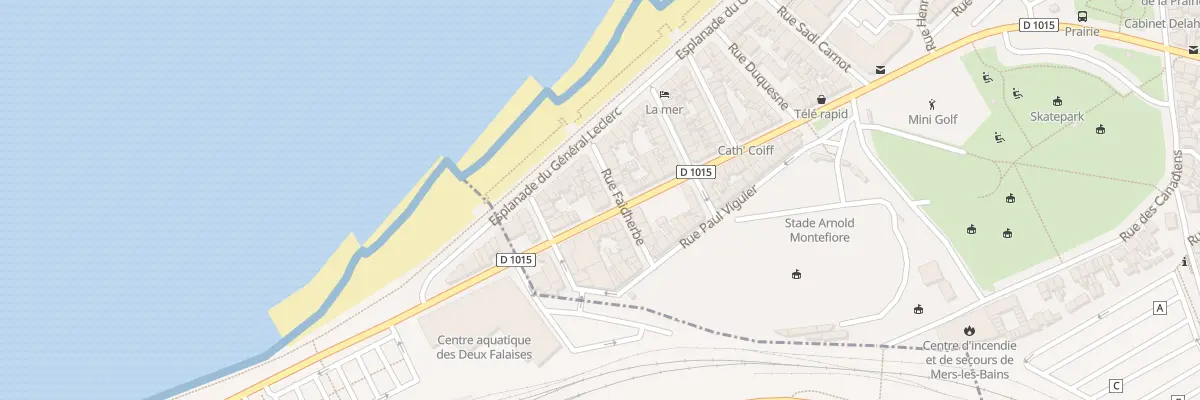 Plan du 35 Av du Maréchal Foch à Mers-les-Bains