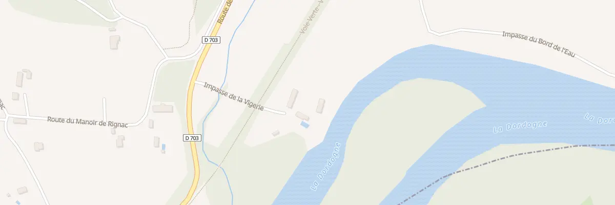 Plan du 177 Imp de la Vigerie à Carlux