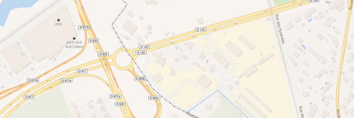Plan du 6 Rte de Muret à Portet-sur-Garonne