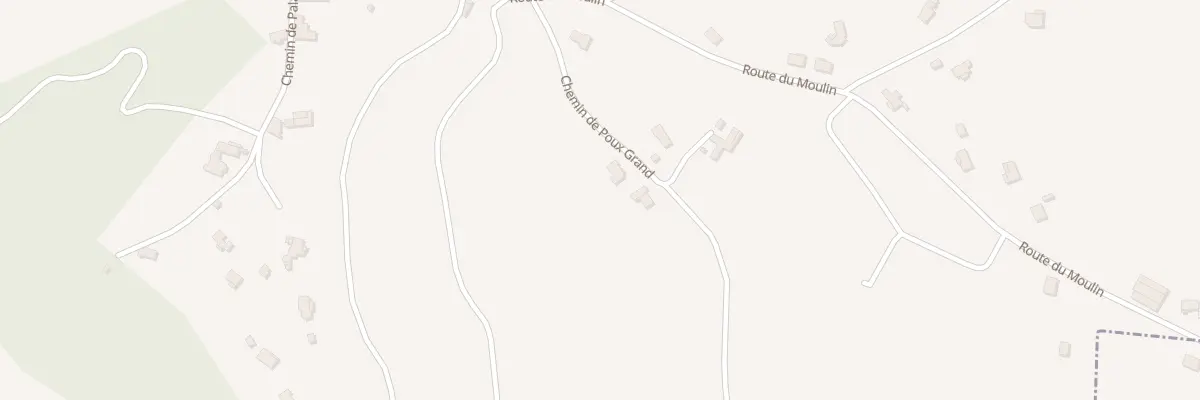 Plan du 160 Che de Poux Grand à Trespoux-Rassiels