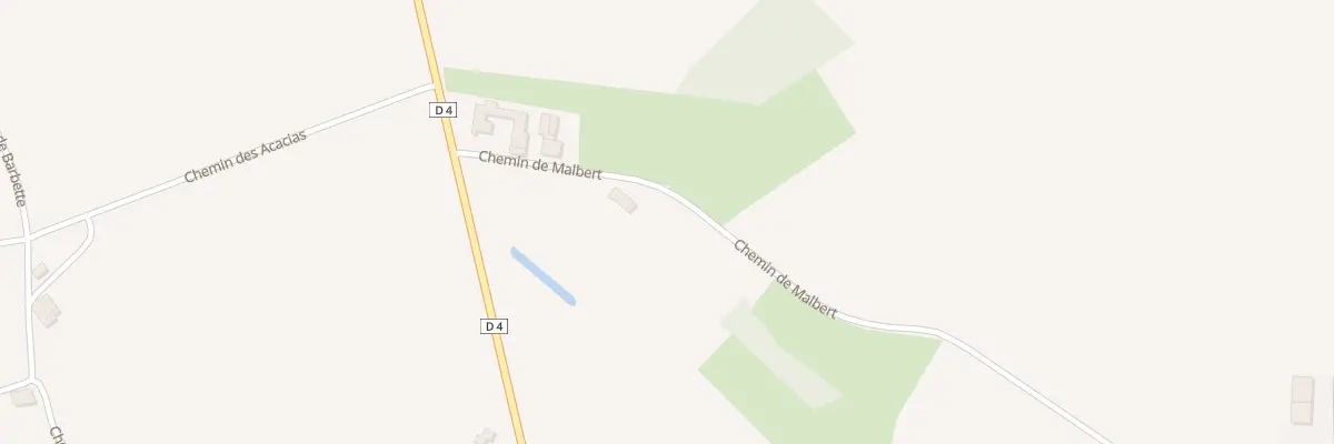 Plan de Che de Malbert à Fronton