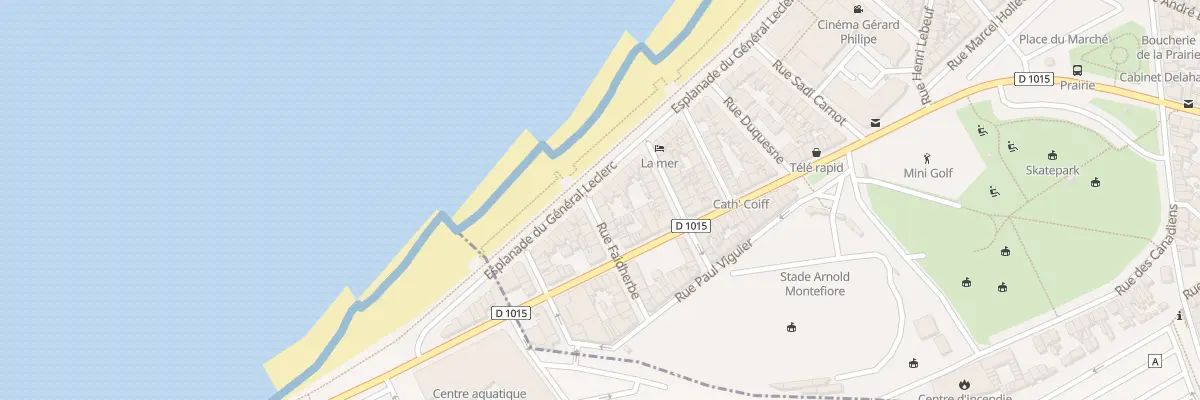Plan du 1 Rue Faidherbe à Mers-les-Bains