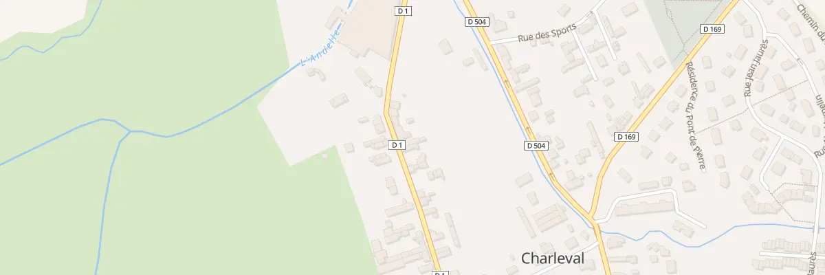Plan du 38 Rue du Docteur Conseil à Charleval