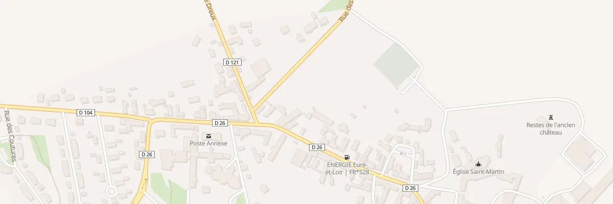 Plan du 1 Rue du Docteur Taugourdeau à Tremblay-les-Villages