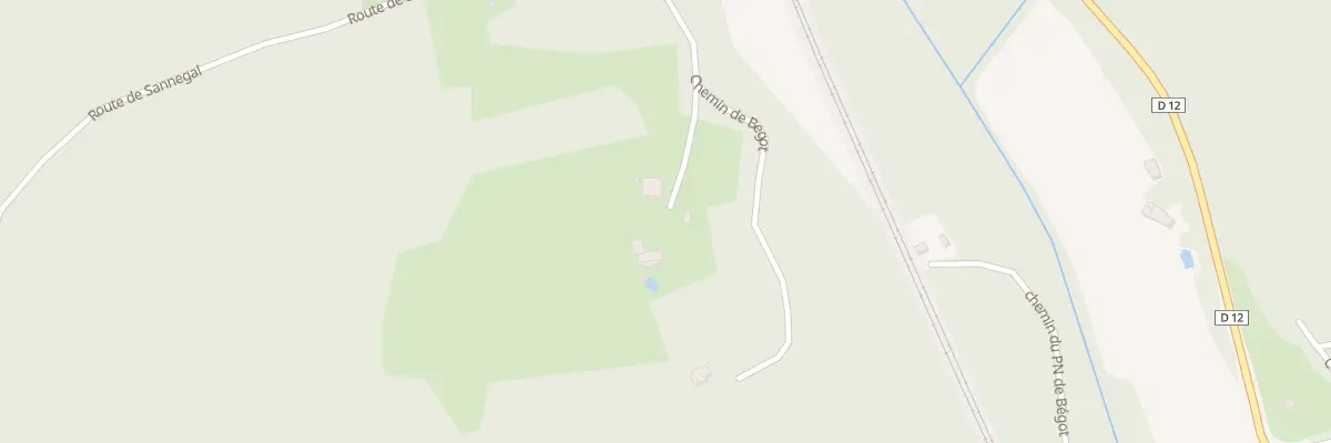 Plan du 5063 Begot à Saint-Denis-Catus