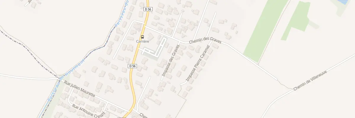Plan du 3 Imp des Graves à Villate