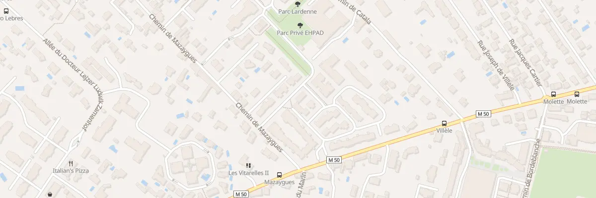 Plan du 2 Rue Jean Cocteau à Toulouse