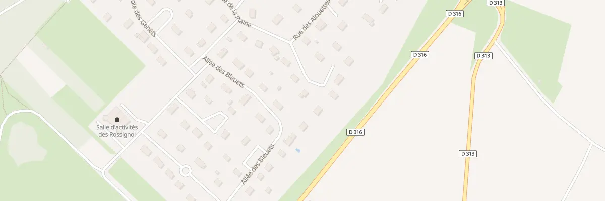 Plan du 26 Rue de la Plaine à Bouafles