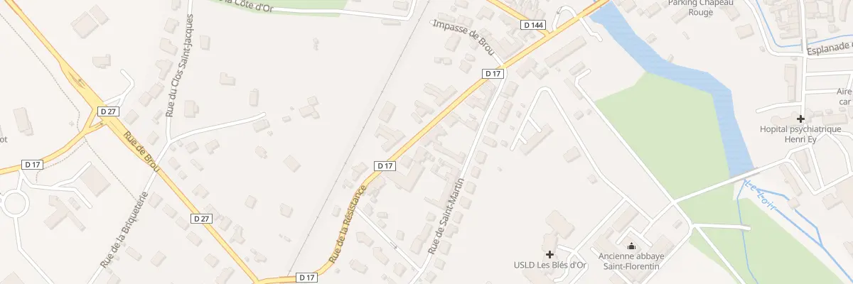 Plan du 41 Rue de la Résistance à Bonneval