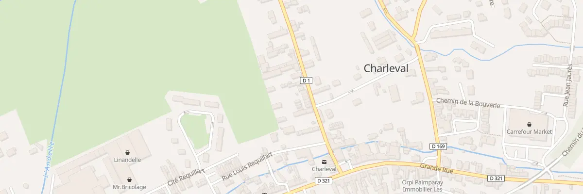 Plan du 33 Rue du Docteur Conseil à Charleval