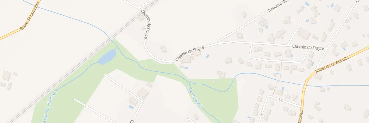 Plan du 397 Che de Frayre à Montauban