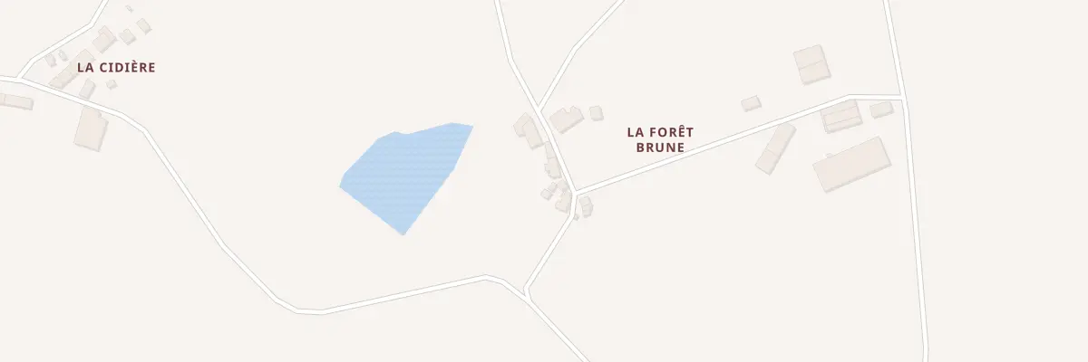 Plan du 5099 La Foret Brune aux Grands-Chézeaux