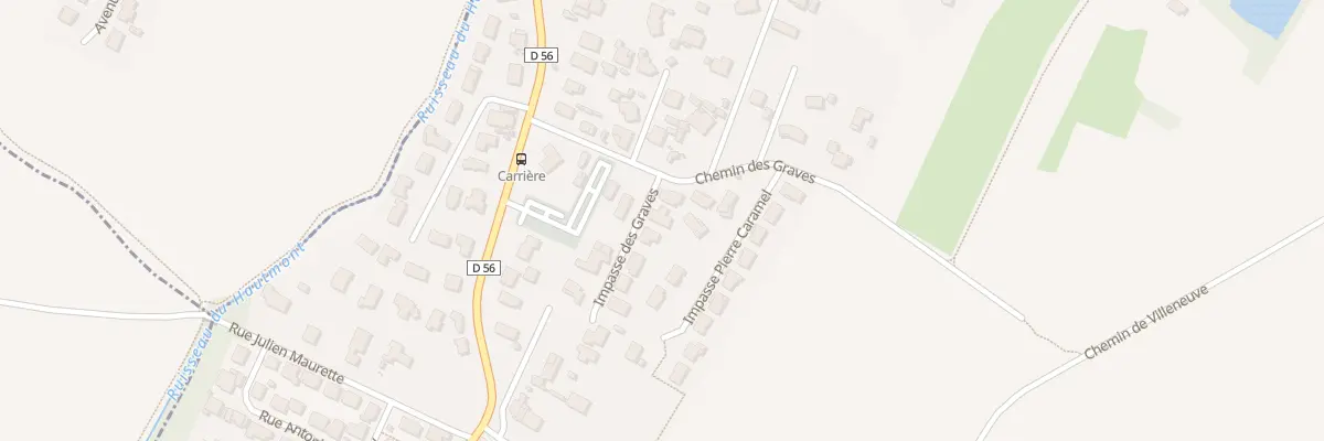 Plan du 1 Imp des Graves à Villate