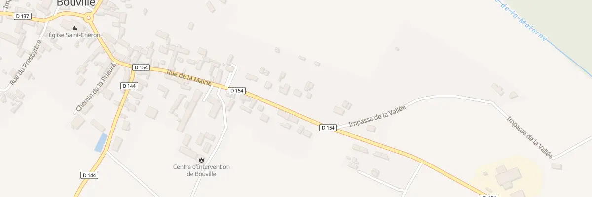 Plan du 31 Rue de la Mairie à Bouville