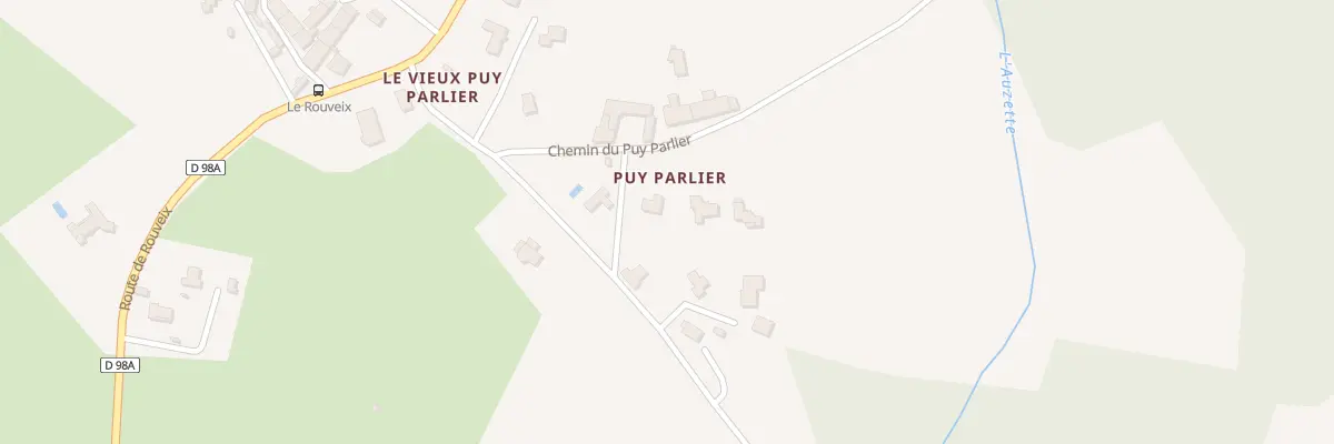 Plan du 12 Che du Puy Parlier à Saint-Just-le-Martel