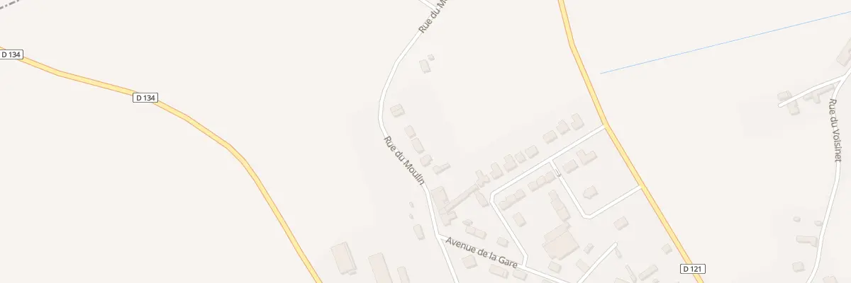 Plan du 6B Rue du Moulin à Clévilliers