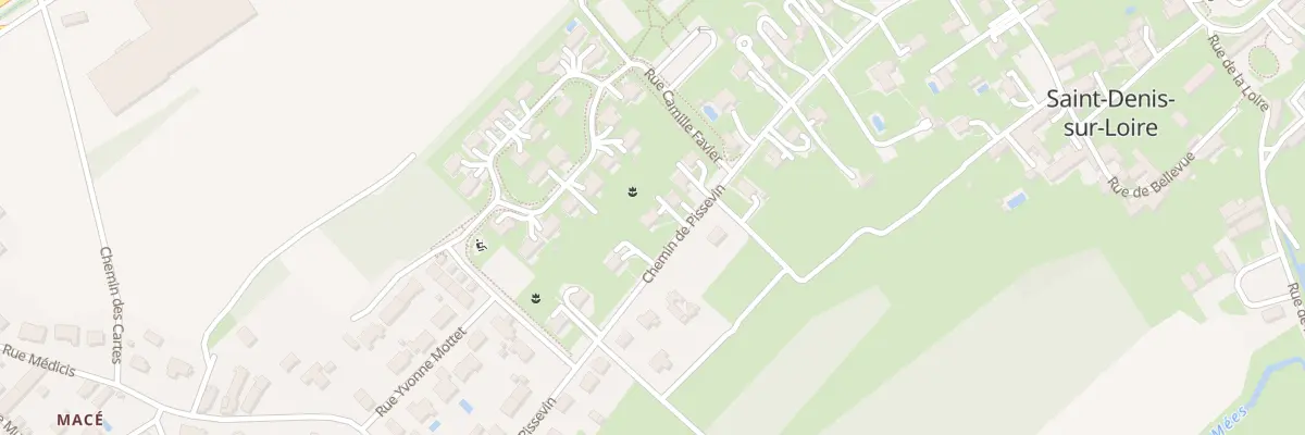 Plan du 16 Che de Pissevin à Saint-Denis-sur-Loire