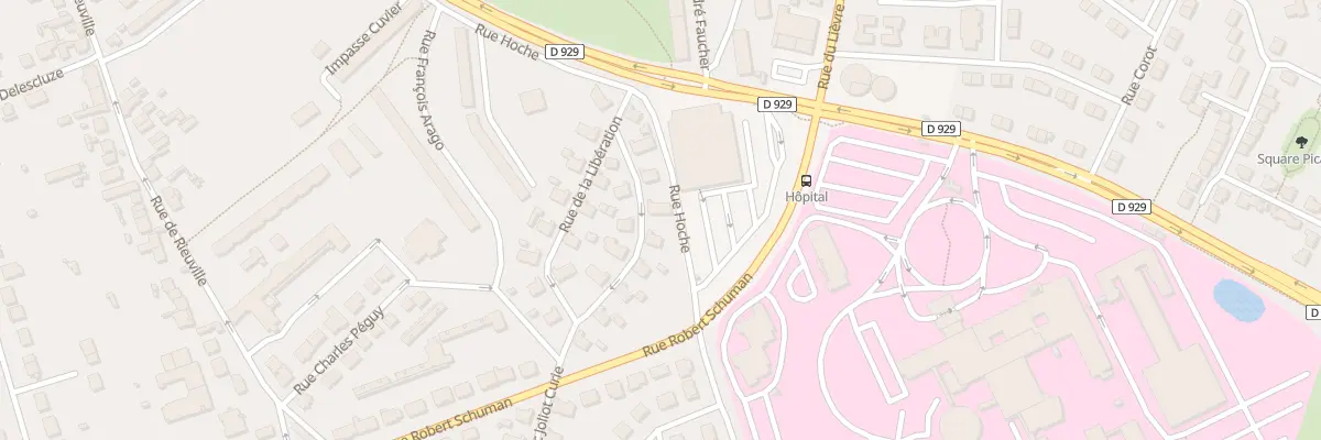 Plan du 5 Rue Fr. Joliot Curie à Dreux