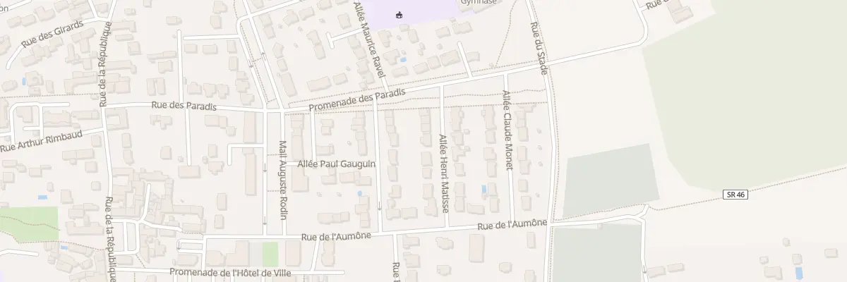Plan du 9 All Henri Matisse à Vineuil
