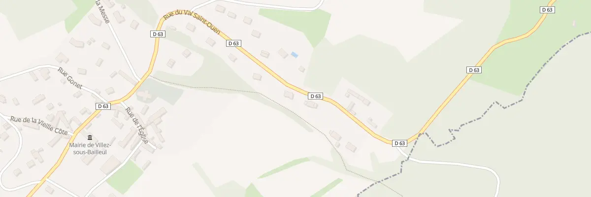 Plan du 5B Rue du Val Saint-ouen à Villez-sous-Bailleul