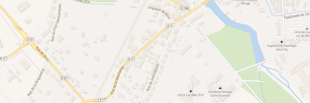 Plan du 39A Rue de la Résistance à Bonneval