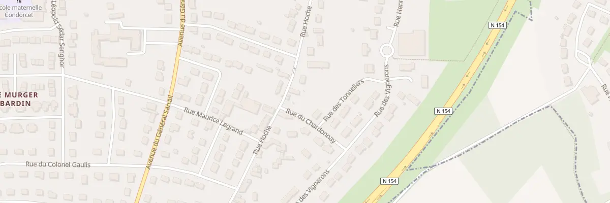 Plan du 47 Rue Hoche à Dreux