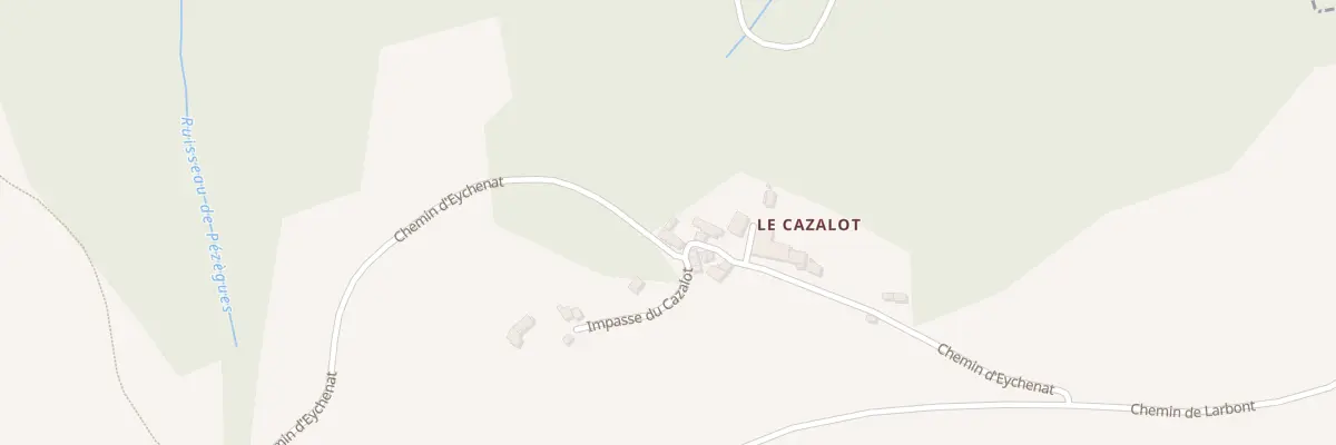 Plan du 199 Euchenat à Esplas-de-Sérou