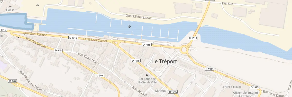 Plan du 7 Quai de la Retenue au Tréport