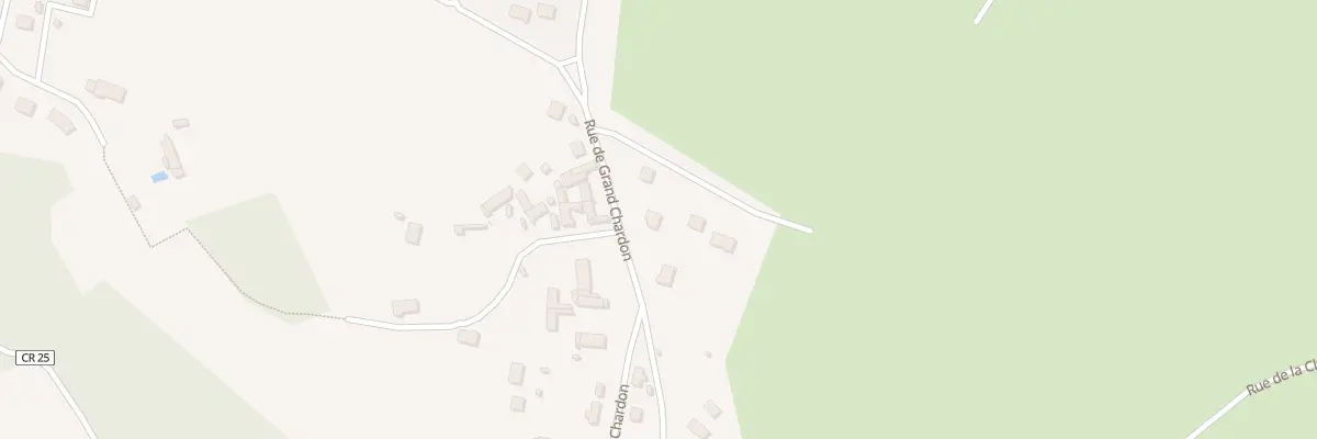 Plan du 37 Rue de la Grand Chardon à Seigy