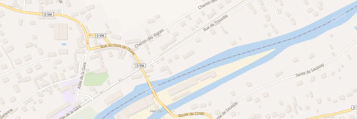 Plan du 3B Rue de Trouville à Croth