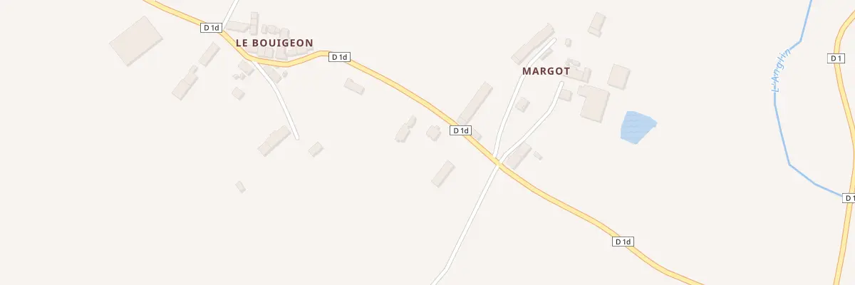 Plan du 1 Margot à La Châtre-Langlin