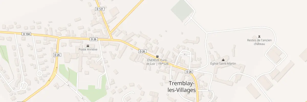 Plan du 9 Rue du Docteur Taugourdeau à Tremblay-les-Villages