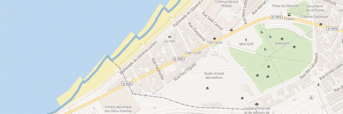 Plan du 29 Av du Maréchal Foch à Mers-les-Bains