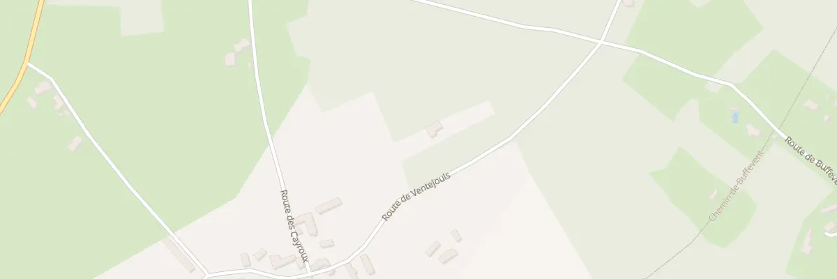 Plan du 195 Rte de Ventejouls à Fajoles