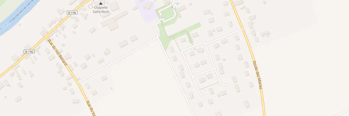 Plan du 6 Rue des Chasees à Sorel-Moussel