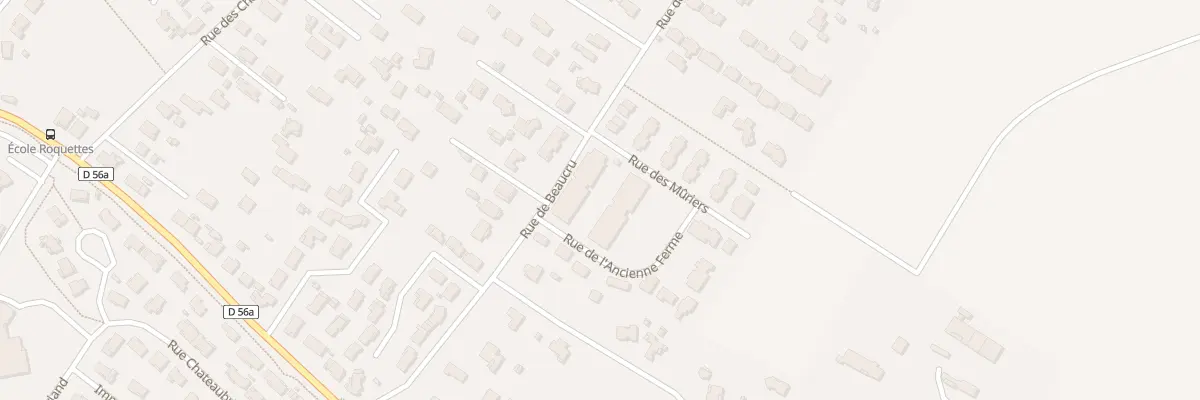 Plan du 2 Rue des Mûriers à Roquettes