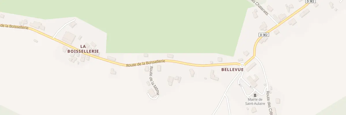 Plan du 5366 Bellevue à Saint-Aulaire