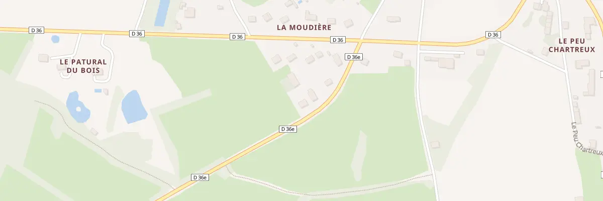 Plan du 7 La Moudière à La Châtre-Langlin