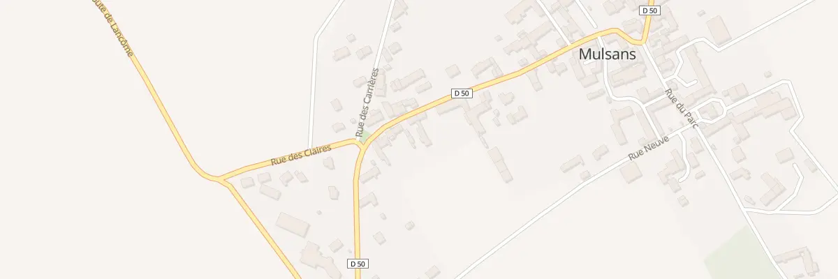 Plan du 37 Rte de Blois à Mulsans